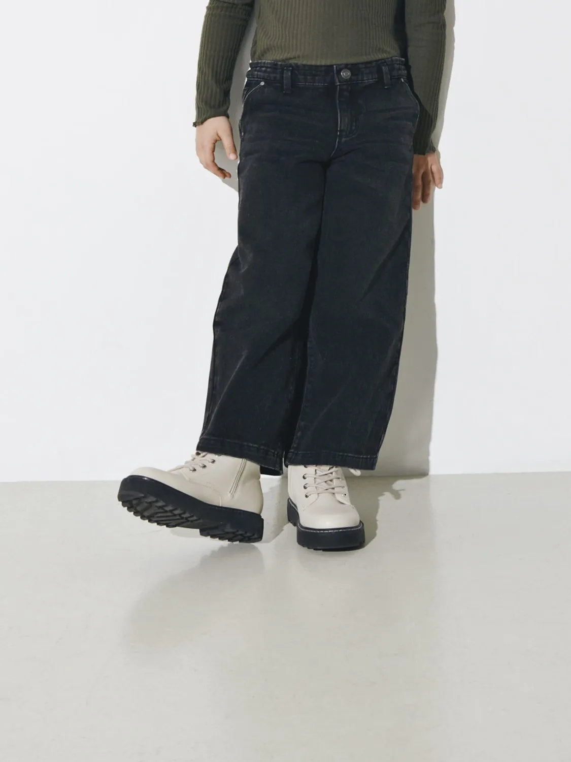 ONLY KOGCOMET Regular Waist jeans wide leg 158