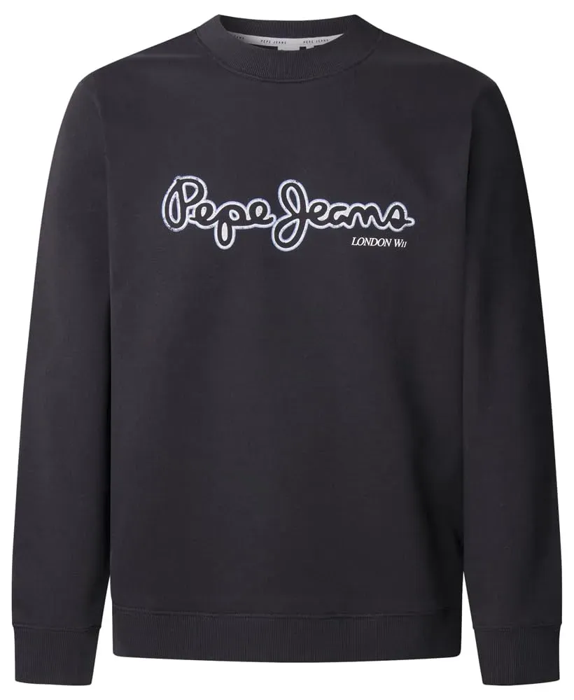 Pepe Jeans Dorian Crew Maglione Uomo Nero