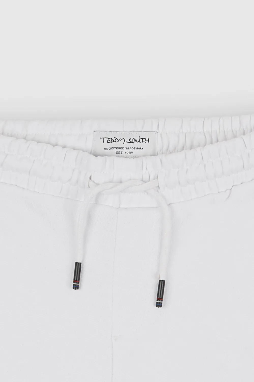 Teddy Smith S-Narky SH bermuda bianco ragazzo felpato