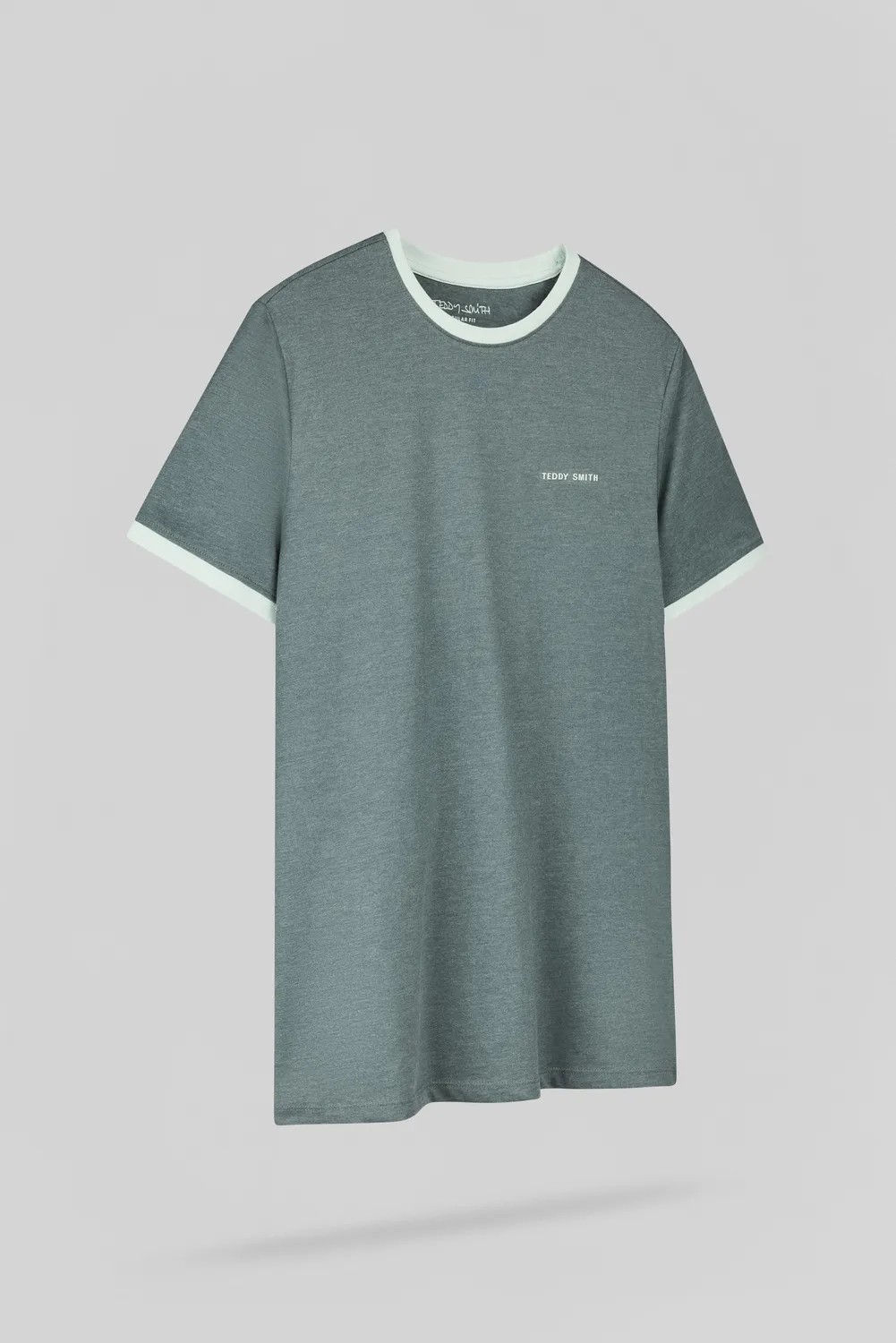 Teddy Smith The Tee 2 t-shirt uomo kaki vintage