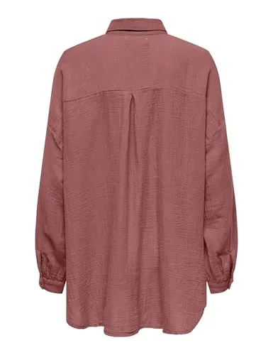 ONLY Onlthyra Life Noos Wvn camicia oversize