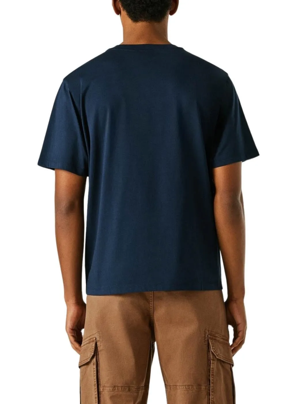 Pepe Jeans Art PM501031 T-Shirt uomo L blu bandiera