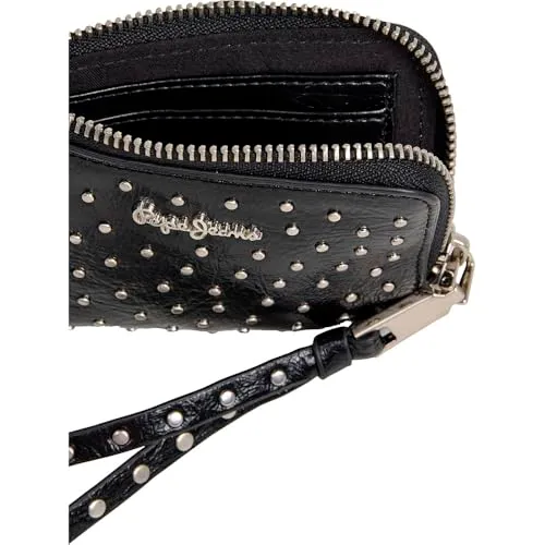 Pepe Jeans Dahlia portafoglio donna nero zip RFID