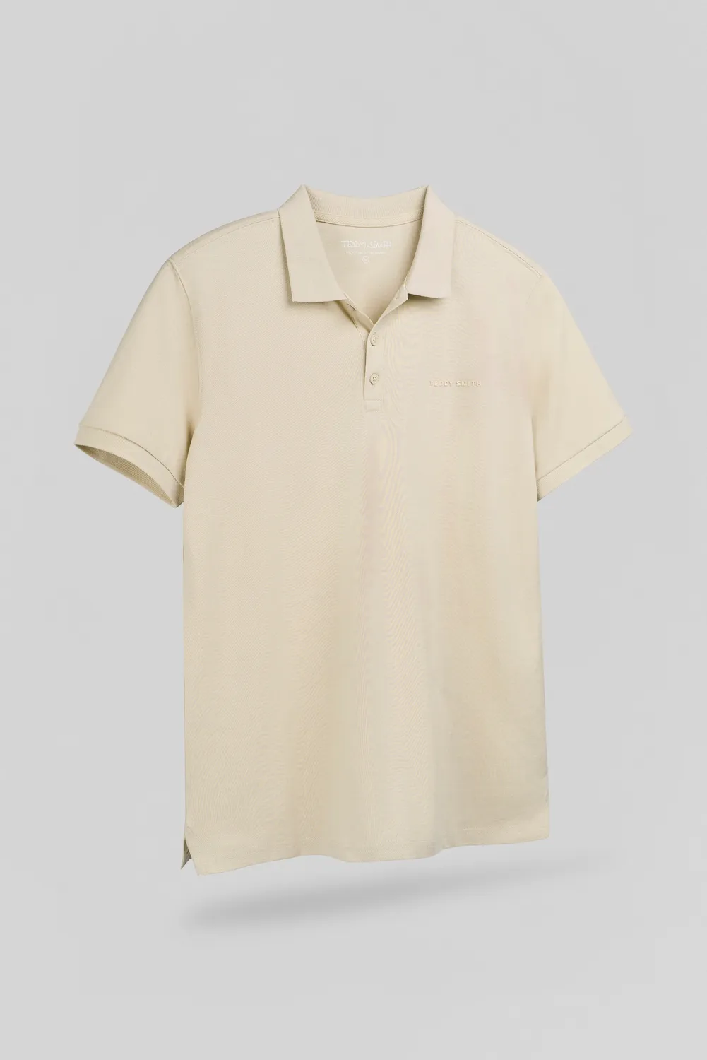 Teddy Smith P-Alban MC polo grigio greige uomo