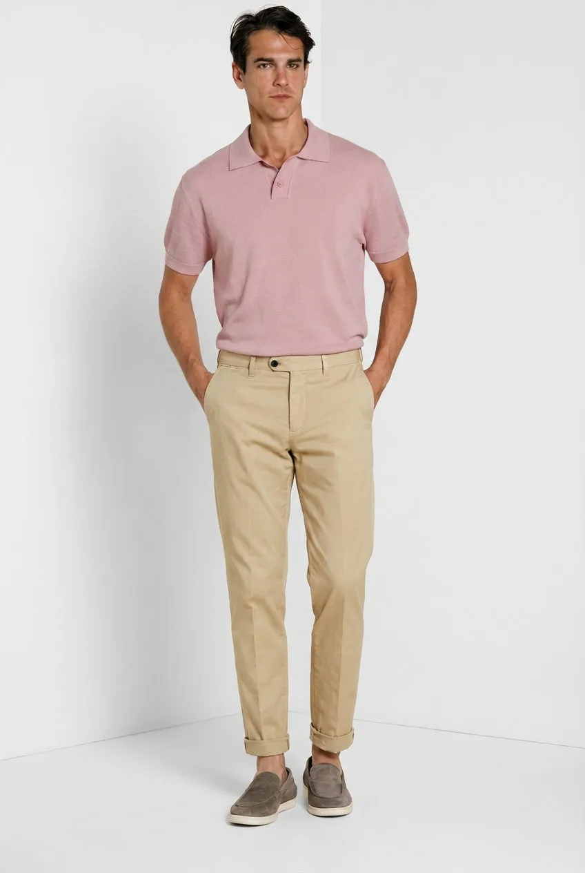 Mason's Boston chino uomo grigio perla relaxed fit