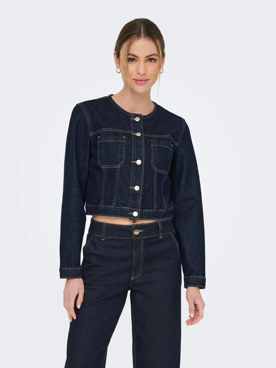 ONLY Onljoana Ls Dnm Jacket Mae giacca jeans donna
