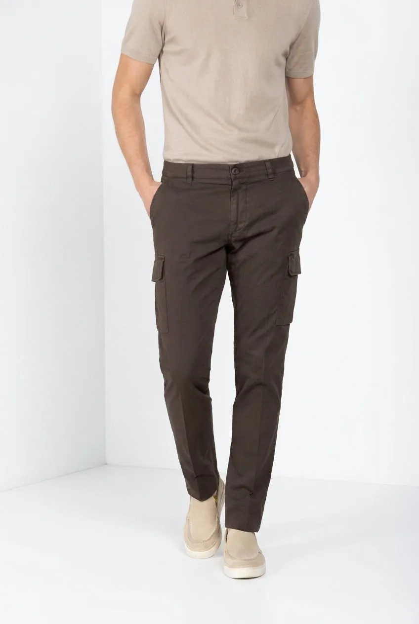 Mason's Chile cargo uomo marrone extra slim