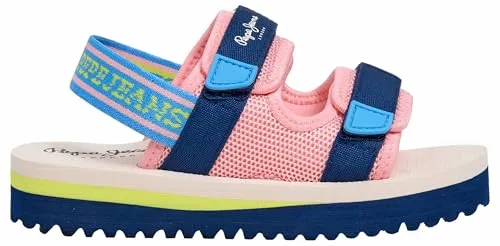 Pepe Jeans Pool Bold G sandali bambina 33 EU con strappo
