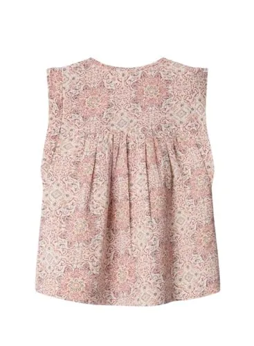 Pepe Jeans Hella Blusa Bambina 10 Anni Smanicata Ricamata