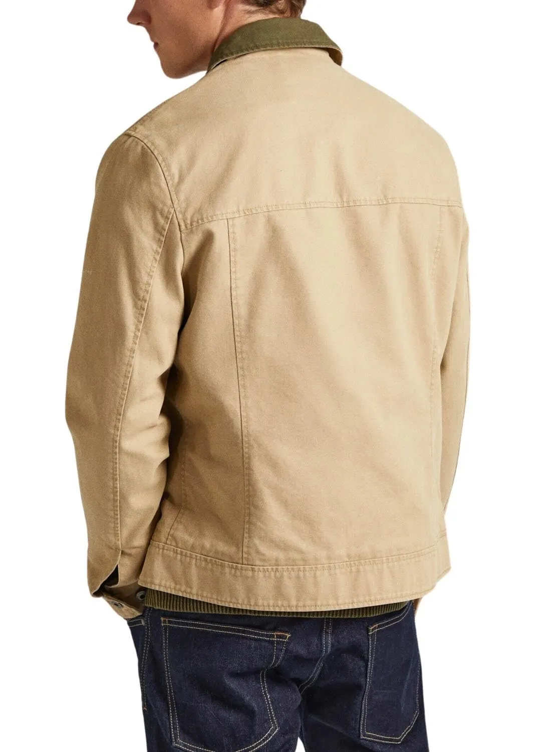 Pepe Jeans Valtari Giacca Uomo M Trucker Cotone