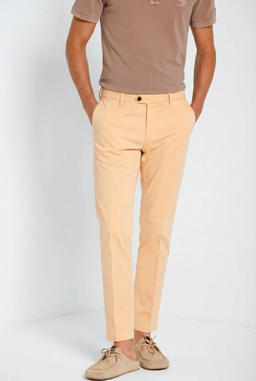 Mason's New York Delamere chino corallo regular
