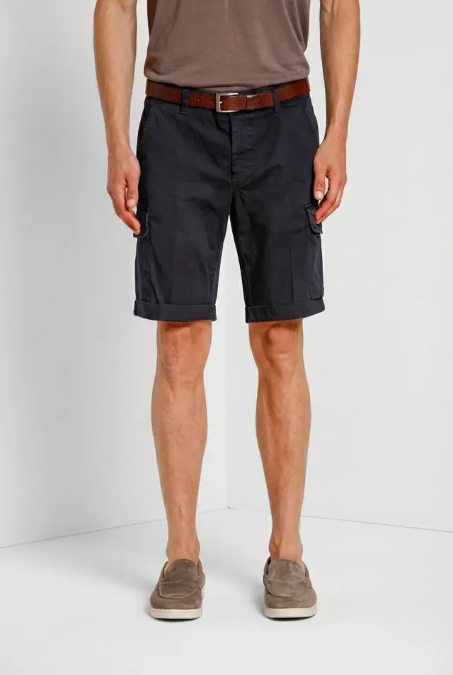 Mason's Chile bermuda cargo blu notte slim fit