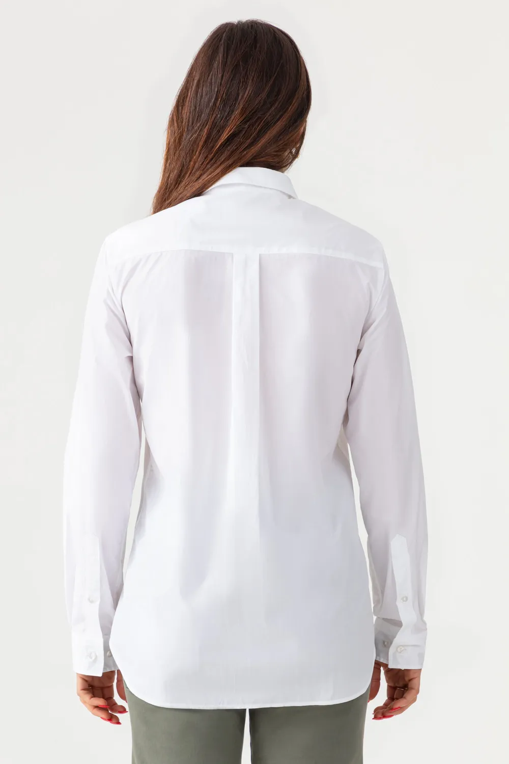 acquaverde Boy Shirt camicia White popeline cotone