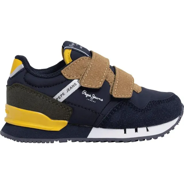 Pepe Jeans London Class BK Sneaker Bimbo 30 EU Nere