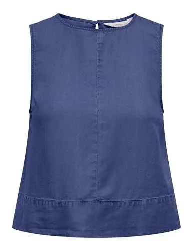 ONLY Onldorsi Charis top denim donna blu
