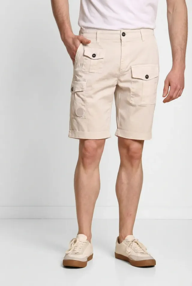 Mason's George Coolpocket bermuda bianco sporco carrot