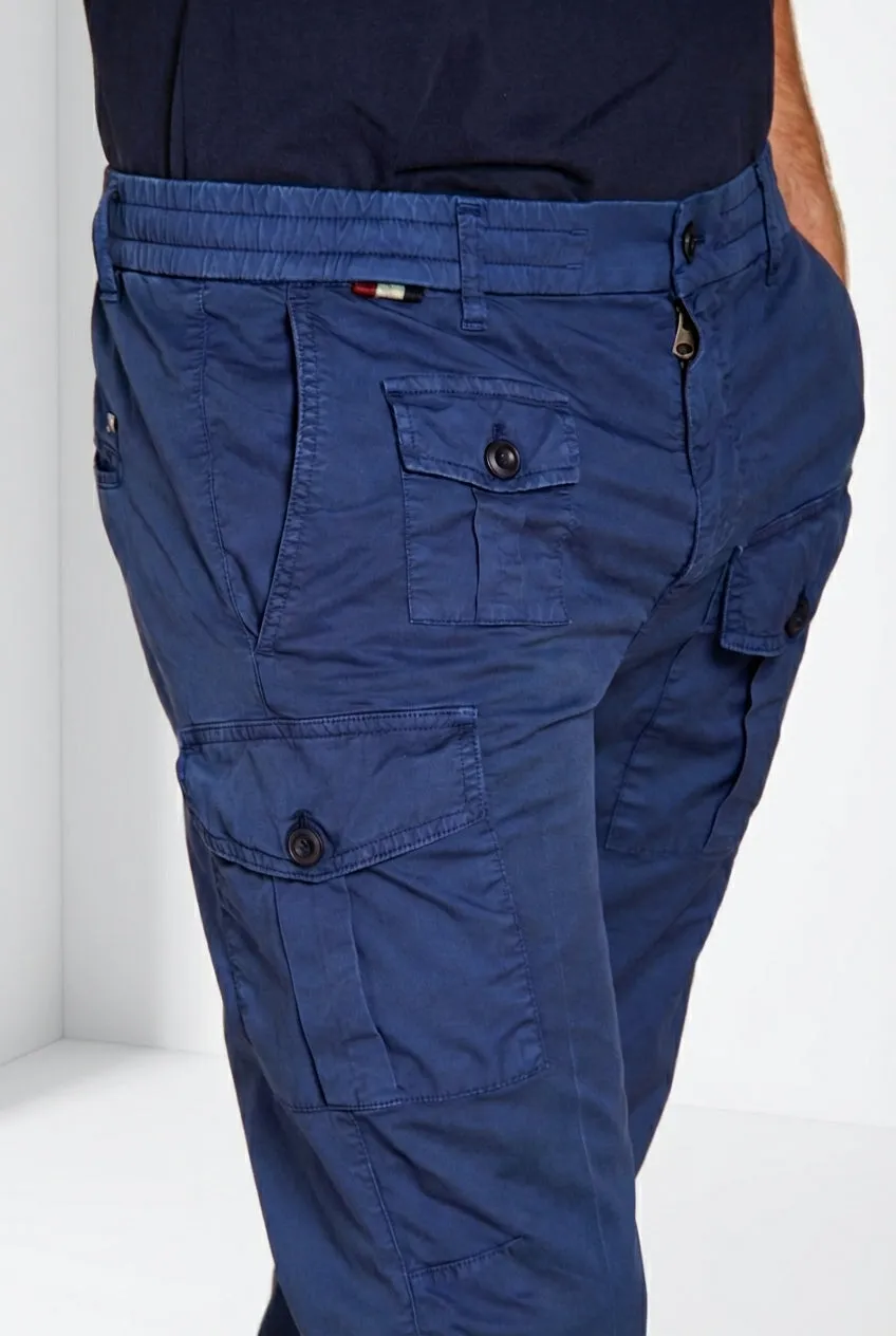 Mason's George Coolpocket cargo uomo blu royal
