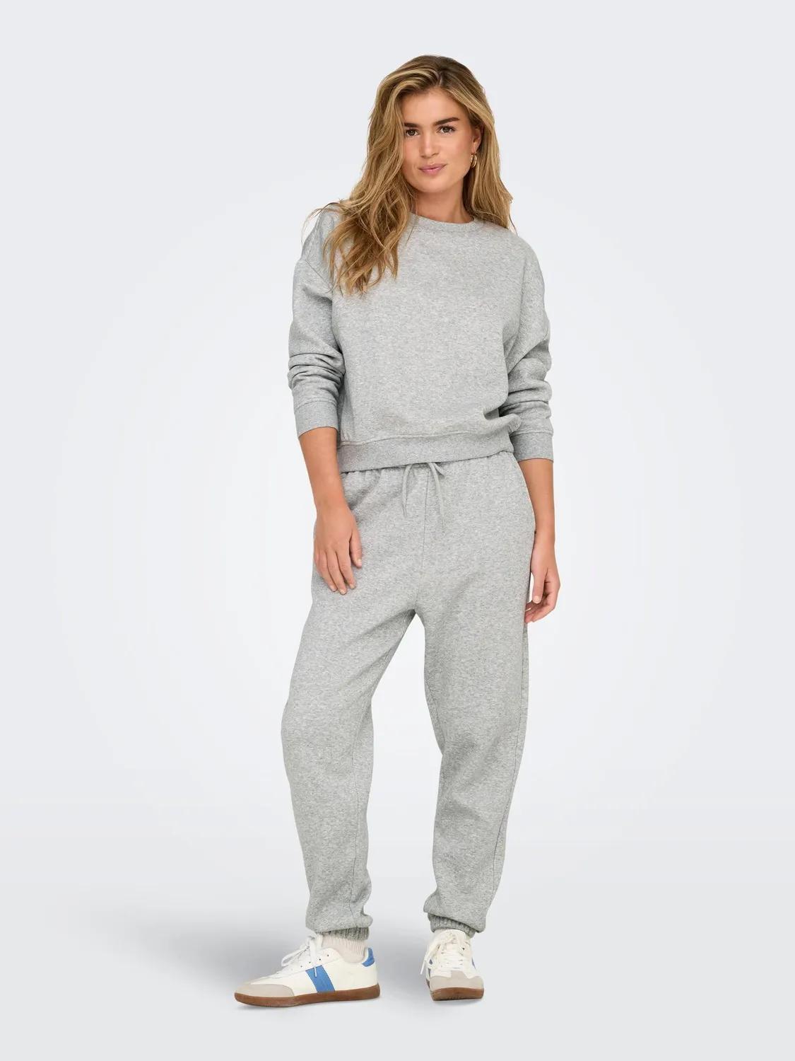Only Onlsweat Felpa Donna Girocollo XS Tinta Unita