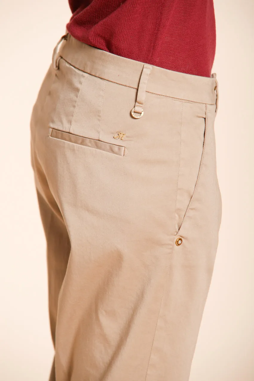 Mason's New York Carrot chino donna beige medio carrot fit
