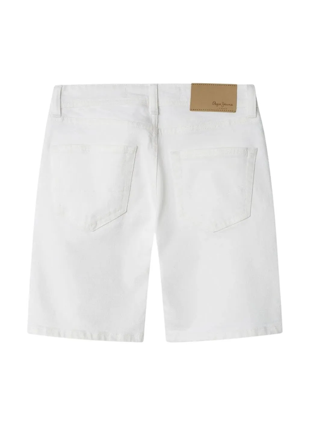 Pepe Jeans Hatcher Short Ragazzo Slim Bianco 12 Anni