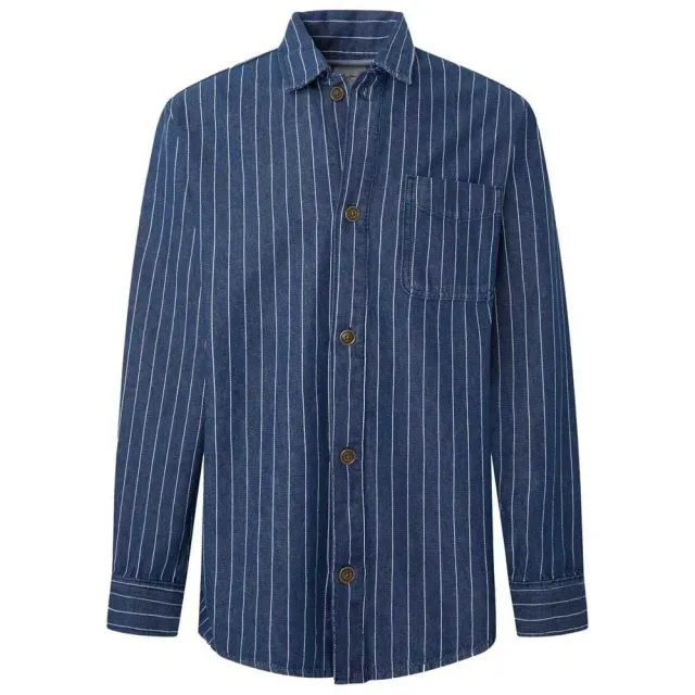 Pepe Jeans Bolton camicia jeans uomo righe