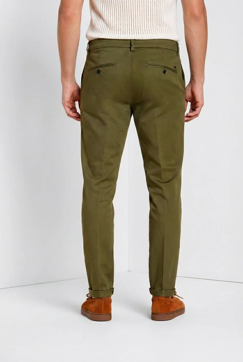 Mason's Osaka chino uomo carrot verde bosco