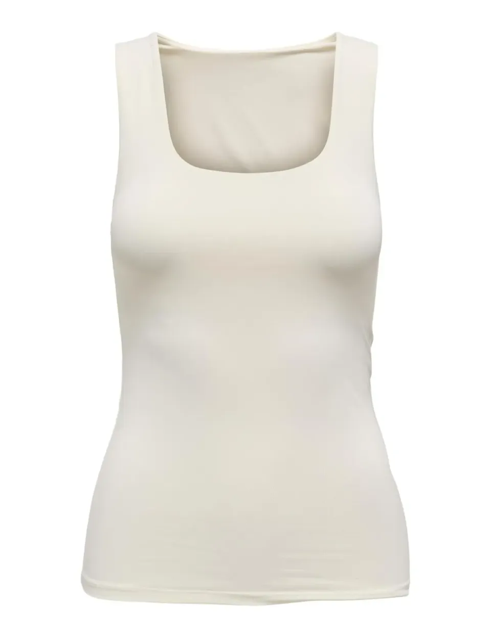 ONLY Onlea top donna canotta scollata tinta unita