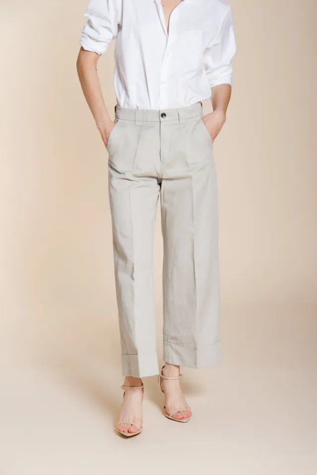 Mason's New York Studio Cropped chino celeste straight