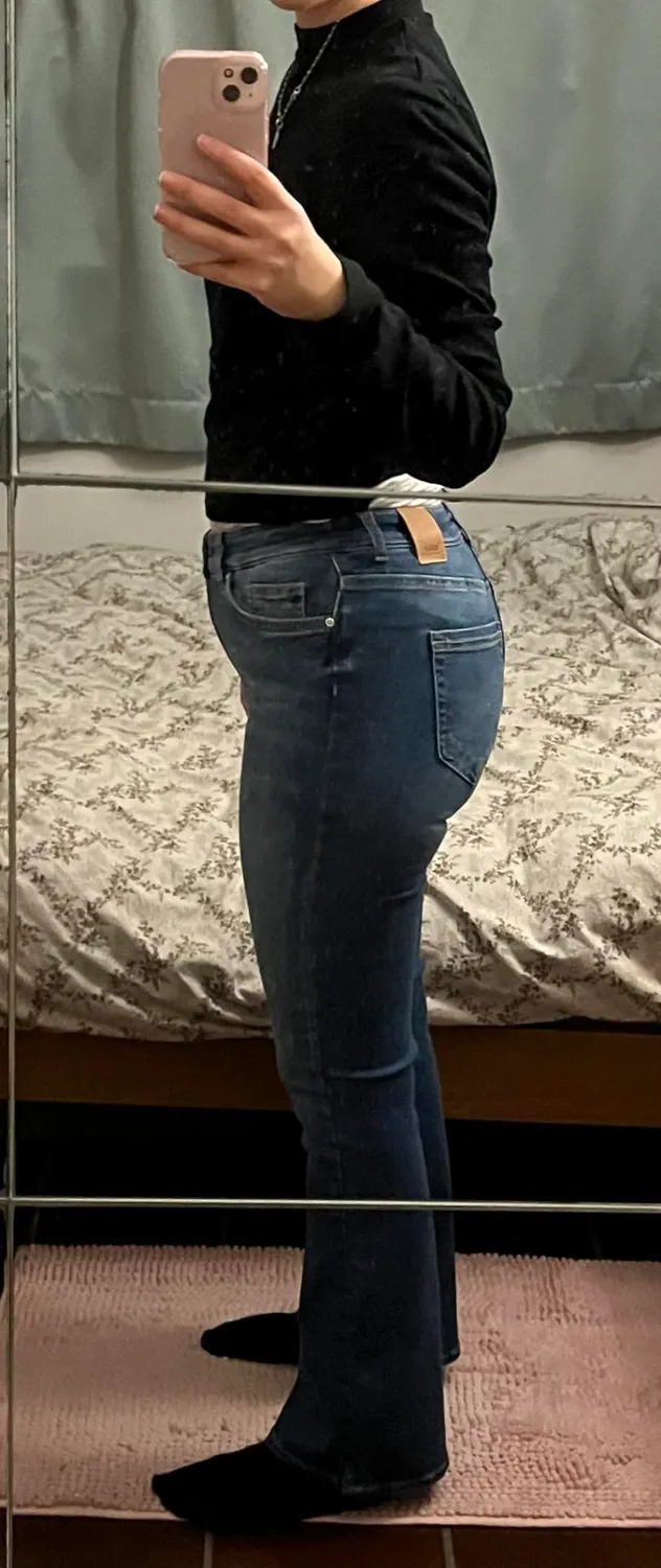 ONLY ONLBLUSH Jeans Flare Donna Blu pousse?