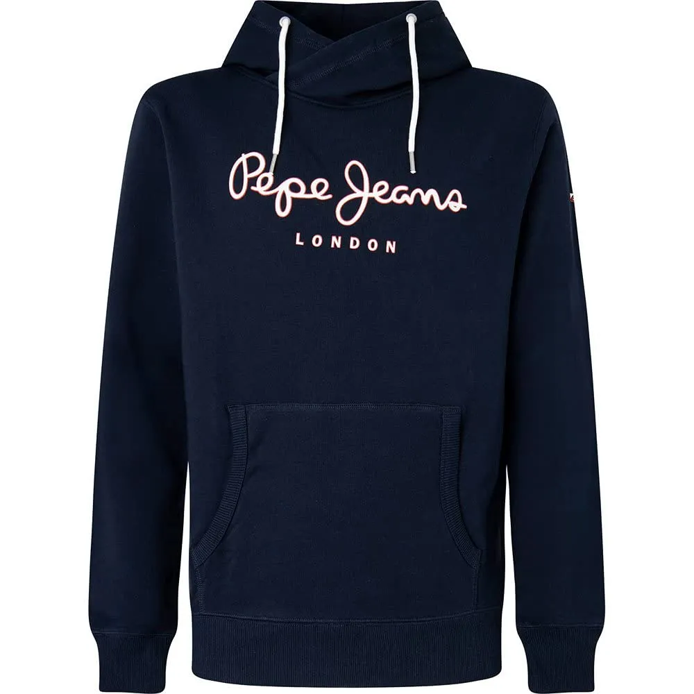 Pepe Jeans London George Hoody Felpa Uomo con Cappuccio Logo