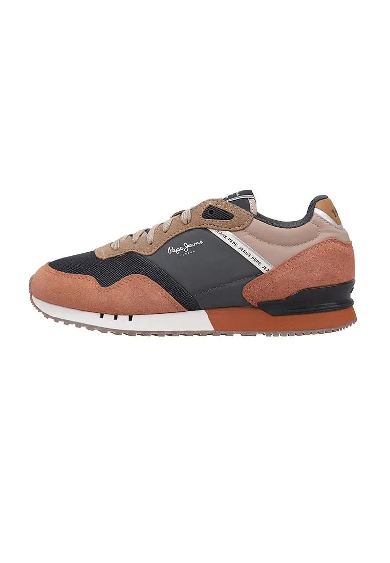 Pepe Jeans London Grade sneakers uomo pelle marrone