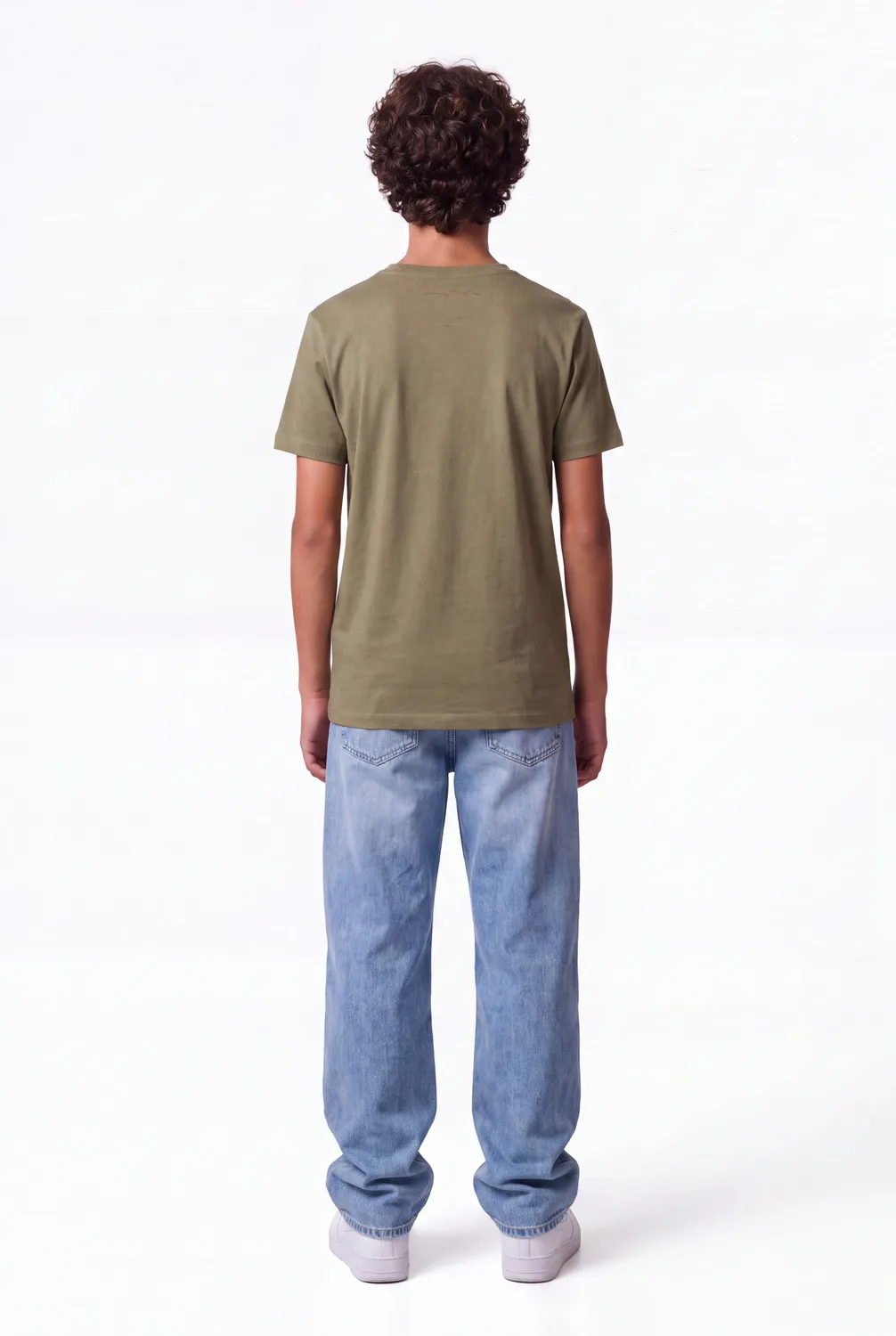 Teddy Smith T-Evan JR t-shirt kaki ragazzo