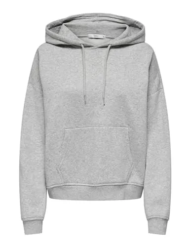 ONLY Onlsweat Felpa Donna L Girocollo Basic