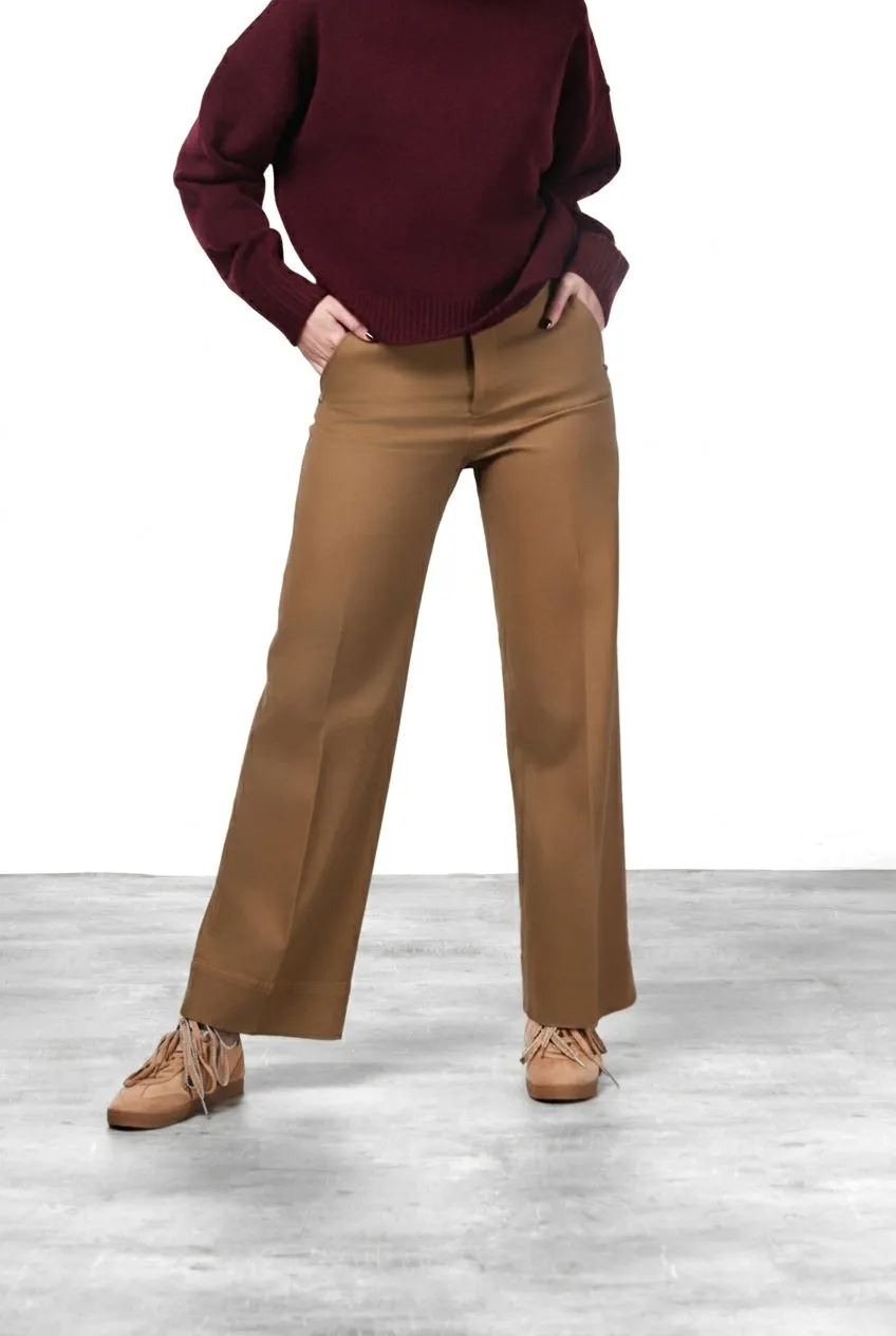 Mason's New York Studio chino donna tabacco straight