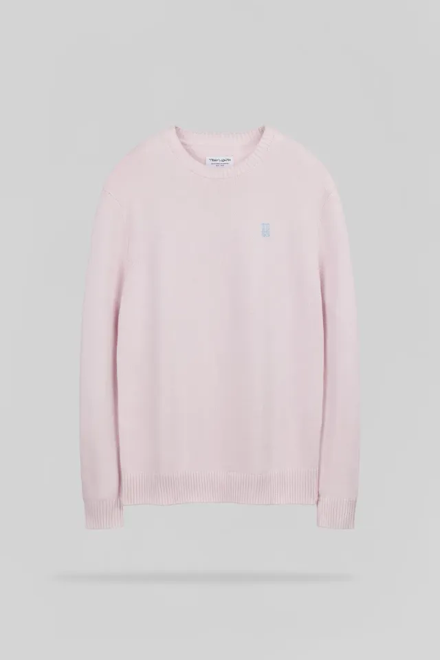 Teddy Smith P-Jimmy JR pull ragazzo rosa cotone