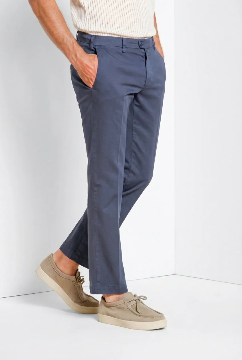 Mason's New York chino uomo carta da zucchero stretch