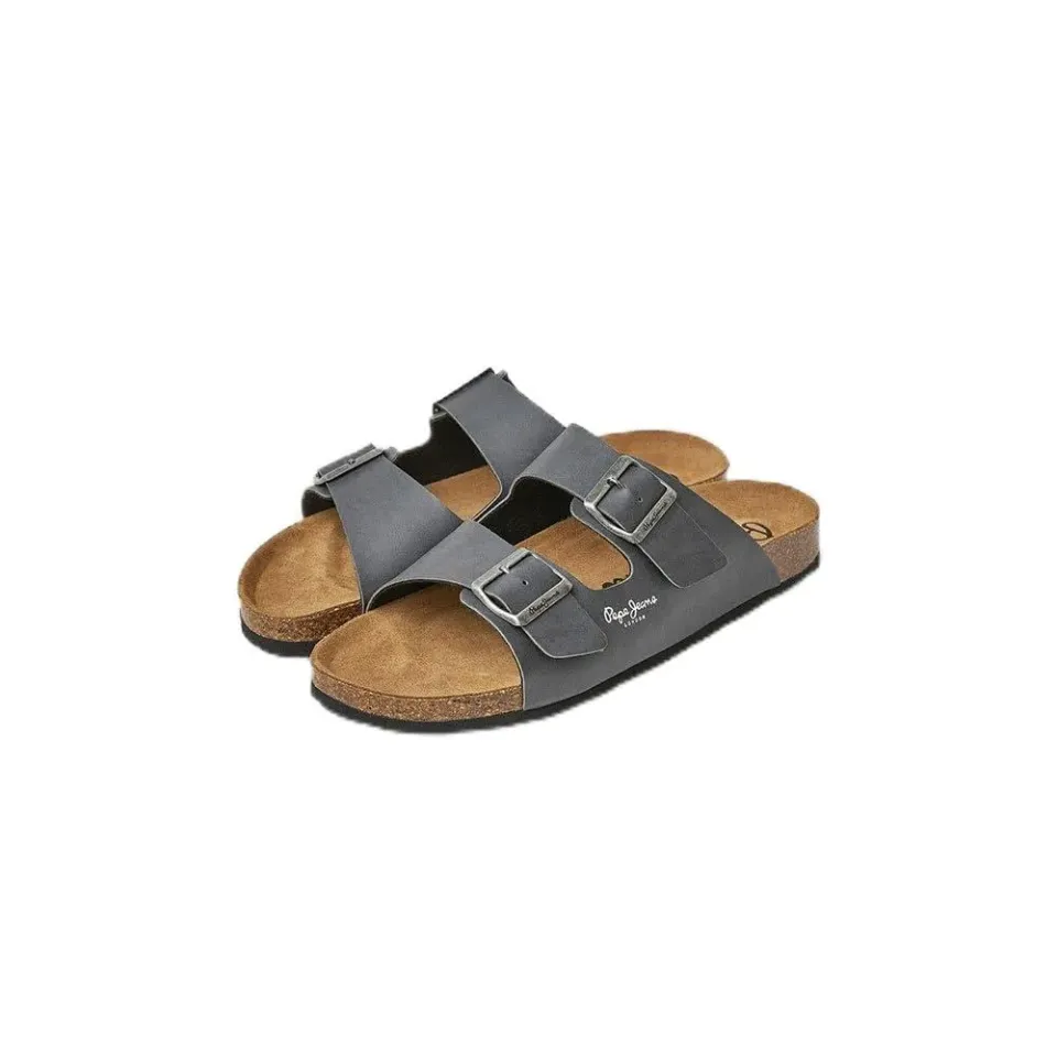Pepe Jeans Bio Double sandali uomo 43 EU grigi