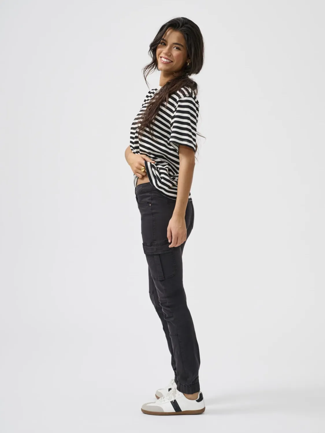 ONLY Onlmissouri Life Reg Ank Cargo BB AZG736 jeans donna 30W/32L