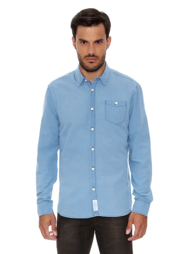 Pepe Jeans Hudson polo uomo indaco in piqué