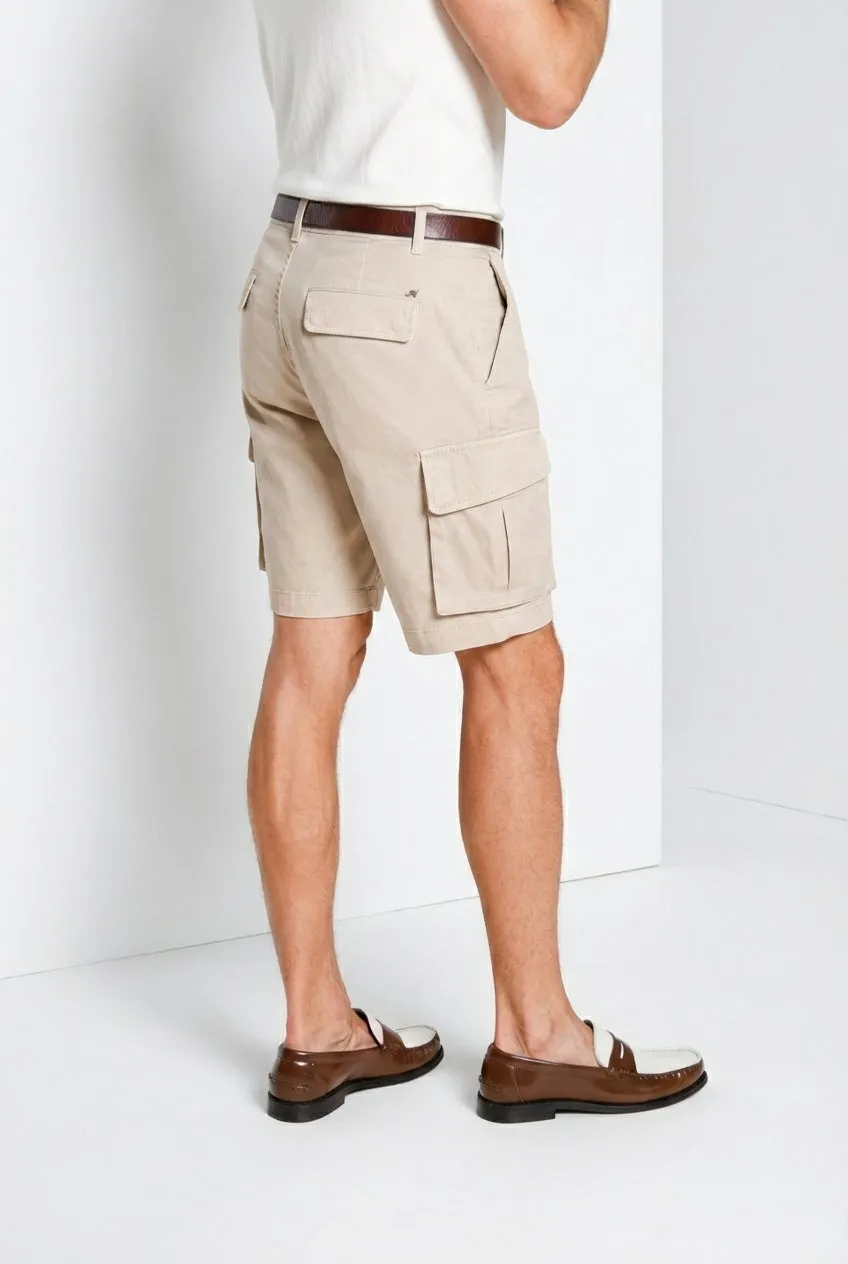 Mason's Chile Bermuda cargo uomo beige chiaro slim