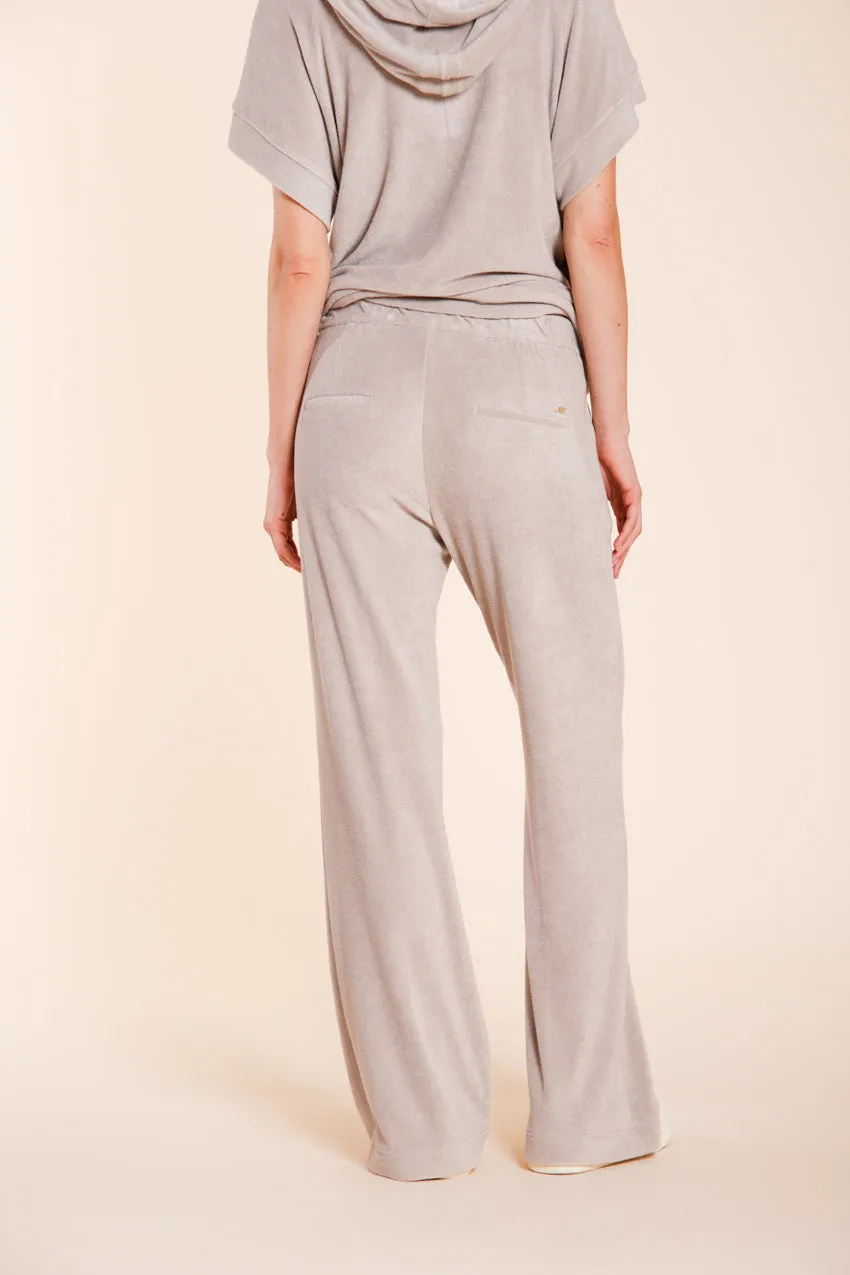 Mason's Easy Straight Chino Jogger Donna Beige Jersey