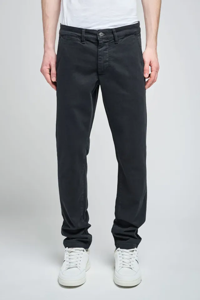 Teddy Smith Pallas Chino Dark Navy pantalone uomo slim