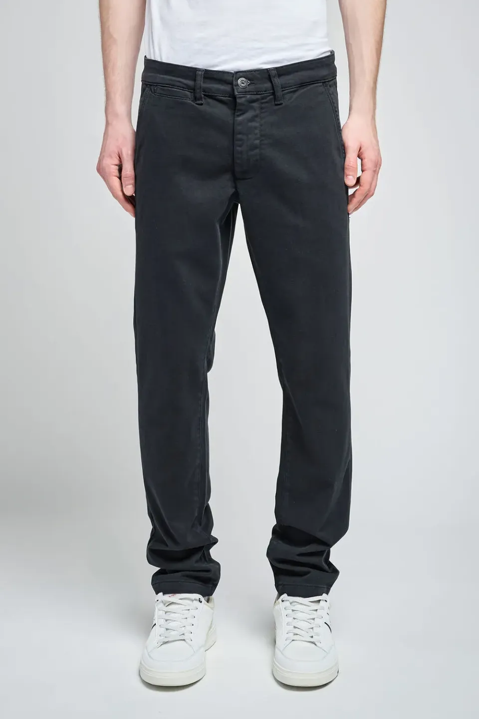 Teddy Smith Pallas Chino Dark Navy pantalone uomo slim