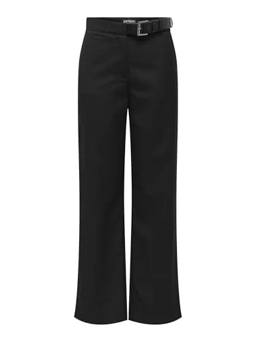 ONLY Onlfrankie HW pantaloni dritti con cintura M