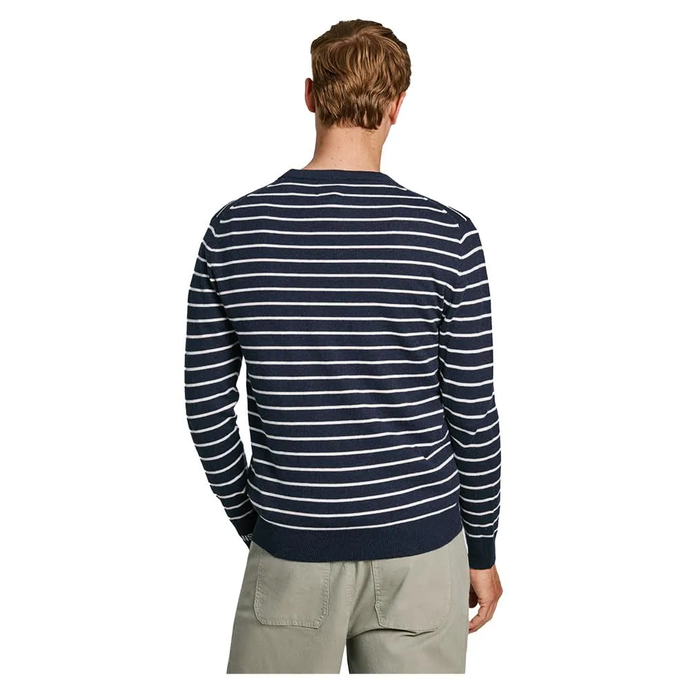 Pepe Jeans New Andre Maglione Uomo Rigato Taglia M