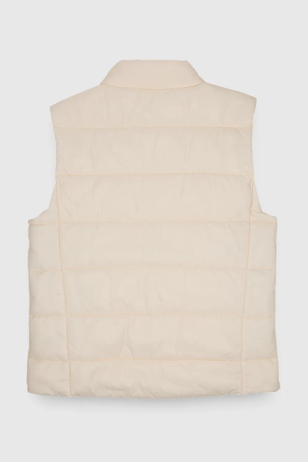 Teddy Smith B-Tessy piumino donna smanicato bianco