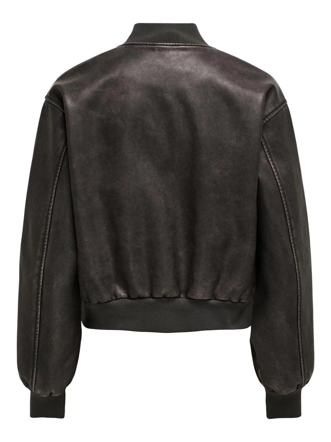 ONLY ONLJANE bomber ecopelle XS marrone cioccolato