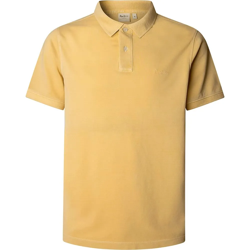 Pepe Jeans New Oliver GD polo uomo piqué tinta unita