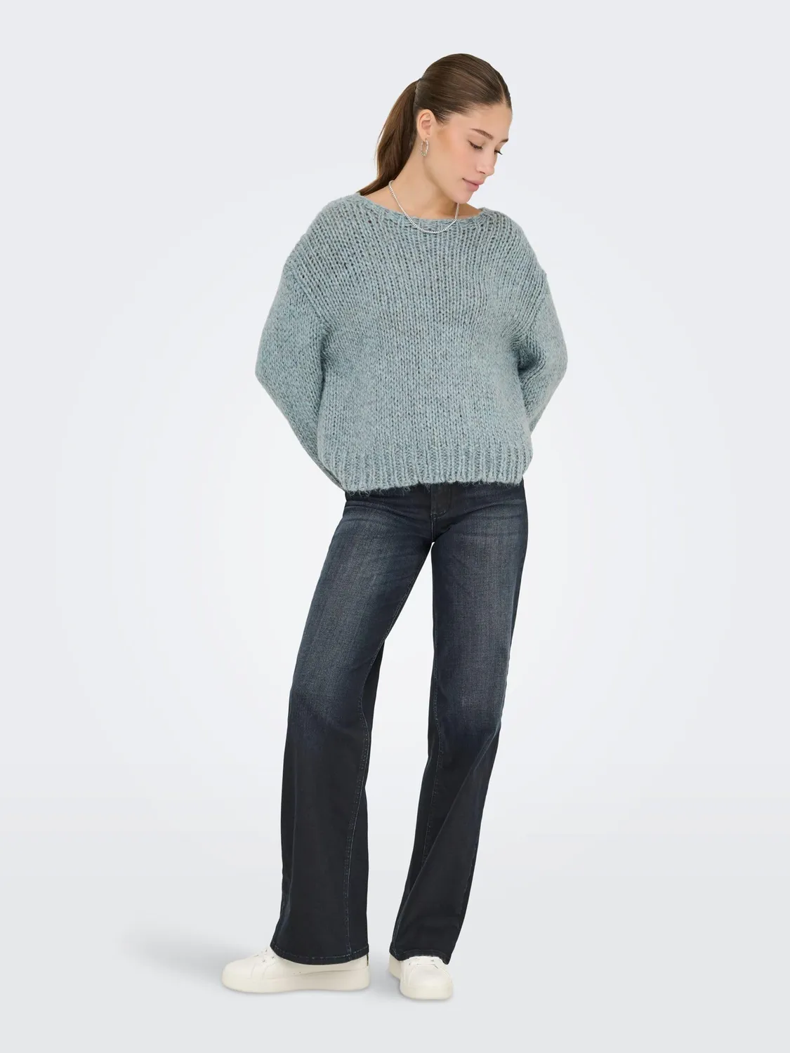 ONLY Onlmille pullover taglia L girocollo