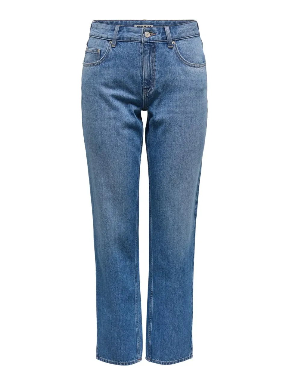 Only Onllumi Mom Jeans Donna 34L Blu Denim Medio